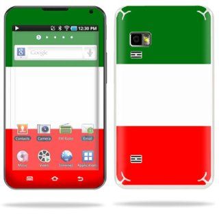 Protective Vinyl Skin Decal Cover for Samsung Galaxy Player 5.0  Player Android WiFi Sticker Skins Italian Flag Cell Phones & Accessories