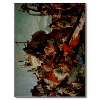 Tiepolo, Giovanni Battista Kreuzweg Christi, Aufst Post Card