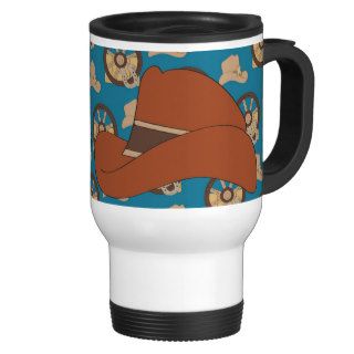 Cartoon Western Travel Mug