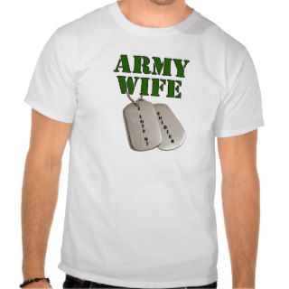 usa army wife  tags t shirts