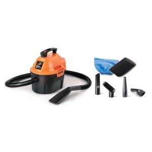 Armor All 2.5 gal. Wet/Dry Vacuum with 1.25 in. Hose and Accessories AA255