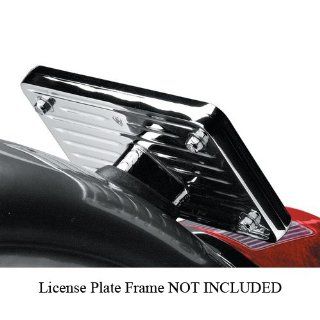 Arlen Ness 12 553 Grooved License Backing Plate for Harley Davidson Automotive