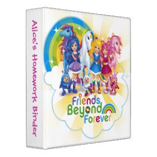 Rainbow Brite Friends Beyond Forever Binder
