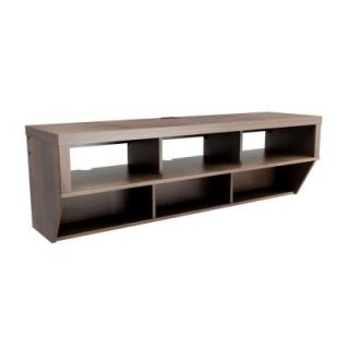 Prepac Series 9 Designer Collection 58 in. W Wall Mounted AV Console Media Storage ECAW 0508 1