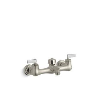 KOHLER Knoxford 8 in. Widespread 2 Handle Low Arc Bathroom Faucet in Rough Plate K 8905 RP