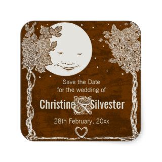 Love Under the Stars, save the date. Stickers