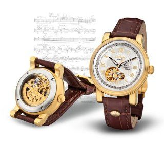 Kronsegler Limit. Edition "Johann Sebastian Bach" golden silver Watches