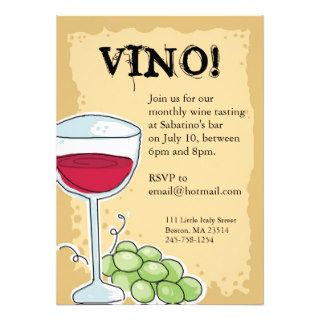 Wine Invitation