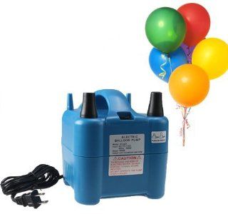 Signstek Electric Portable Household Air Blower Electric Balloon Air Pump Inflator with 17000pa 2 Nozzles 900L/min Air Volume  Soccer Goals  Sports & Outdoors