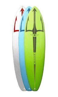 7'6" SURFBOARD FISHER "Triton" (Green/Grey)  Bodyboards  Sports & Outdoors