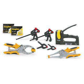 Buffalo Tools 7 piece Clamp and Staple Gun Set Pro Series Hand Tool Accessories