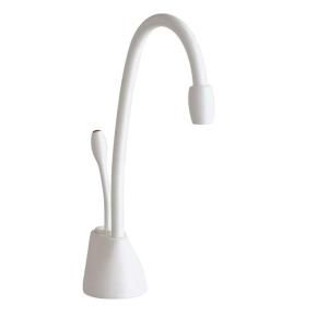 InSinkErator Indulge Contemporary White Instant Hot Water Dispenser Faucet Only F GN1100W