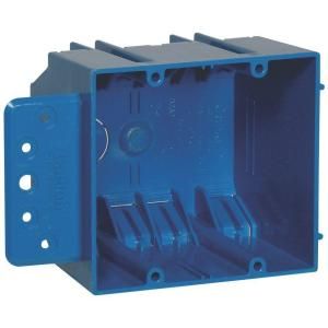 Carlon 2 Gang New Work Electrical Box with Flange B232BR
