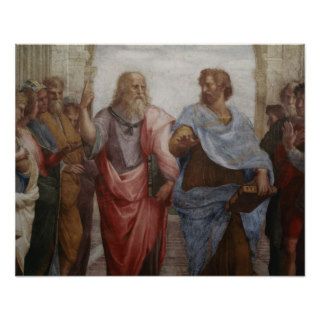 Plato and Aristotle The School of Athens Posters