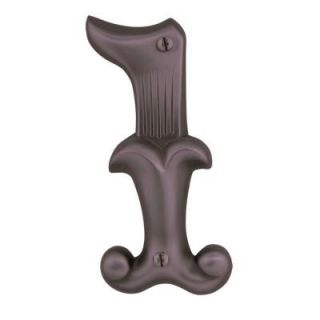 Atlas Homewares Alhambra Collection 4 in. Aged Bronze Number 1 AN1 O