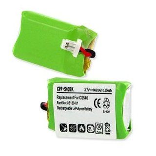 140mA, 3.7V Replacement LI POL Battery for Plantronics CS540 Cell Phones   Empire Scientific #CPP 540 Cell Phones & Accessories