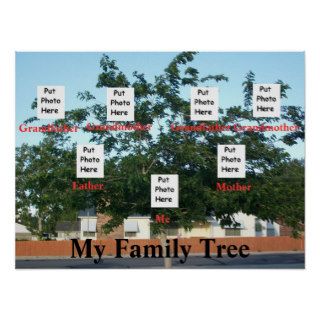 My Family Tree Posters