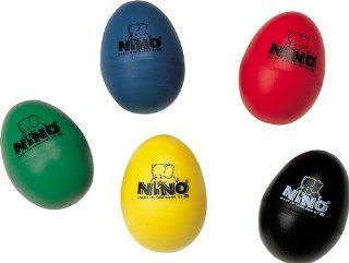 Nino Percussion NINO540L B Plastic Egg Shaker (Blue) Musical Instruments