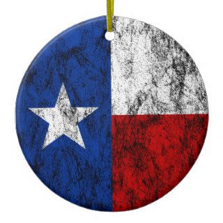 texas flag christmas ornament