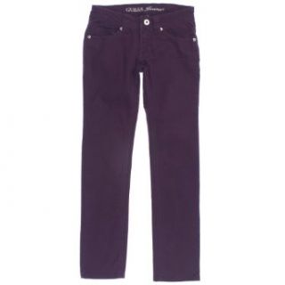 Guess Girls 7 16 'Daredevil' Colored Slim Fit Skinny Jeans 12 Purple Clothing