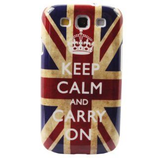 UK Flag Letter Crown Design Hard Case Shell Cover for Samsung Galaxy S3 i9300 Cell Phones & Accessories