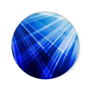 Abstract Blue Background Vector ROYAL BLUE WHITE P Round Sticker