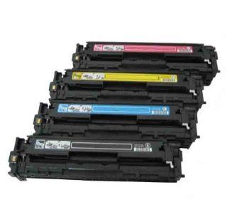 HP Compatible Cartridges CB540A, CB541A, CB542A, CB543A Color Set [Office Product]  Office Desk Organizers  Electronics