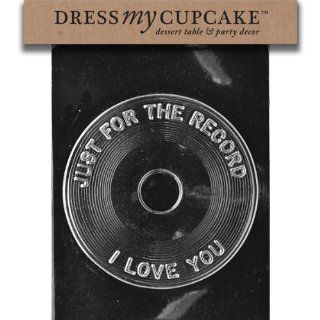 Dress My Cupcake DMCM002 Chocolate Candy Mold, Love Record Just for The Re Kitchen & Dining