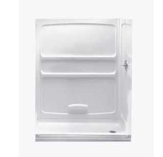 American Standard 6032.Y1SW.020 Complete Shower Wall Set, White   Shower Wall Surrounds  