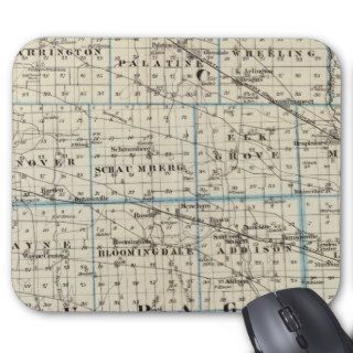 Counties of Kane, Du Page, and nearly all of Cook Mousepads