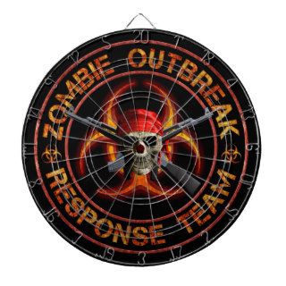 Zombie Response Team Dartboard