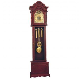 Edward Meyer Grandfather Clock with Mother of Pearl Inlay   Wall Clocks
