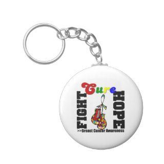 Fight Hope Cure   Autism Keychains