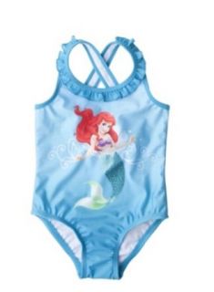 Ariel Toddler/Girls' Ariel 1 Piece Swimsuit   UPF 50+ (2T) Clothing