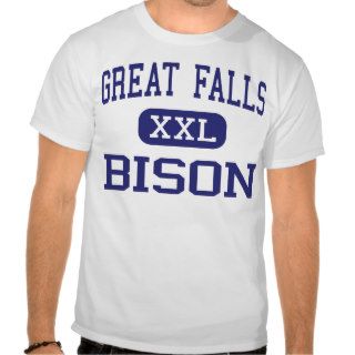 Great Falls   Bison   High   Great Falls Montana Tshirt