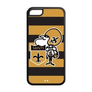 Mystic Zone Custom NFL New Orleans Saints Cases for Iphone 5C TPU (Cheap IPhone5) Cell Phones & Accessories