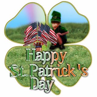 Irish American Leprechaun Photo Cutout