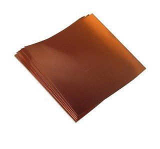 6" X 12" / 8 Mil Copper Sheets (4 sheets)