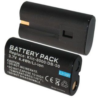 2 Battery for Kodak Easyshare Z1012 Z1085 Z8612 IS KLIC 8000 KLIC8000  Digital Camera Batteries  Camera & Photo