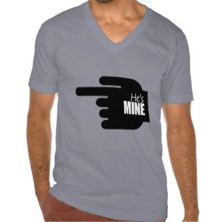 HE'S MINE POINT LEFT   COPY.png Shirts