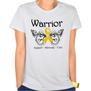 Neuroblastoma Warrior Scroll T shirt