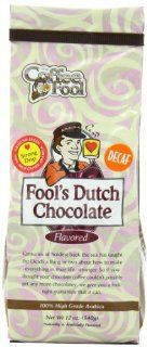 The Coffee Fool Strong Drip Grind, Fool's Decaf Dutch Chocolate, 12 Ounce  Ground Coffee  Grocery & Gourmet Food