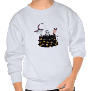 Nightmare Before Christmas trick or treat Pull Over Sweatshirts