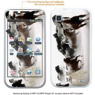 Protective Decal Skin Sticke for Samsung Galaxy S WIFI Player 4.0 Media player case cover GLXYsPLYER_4 547 Cell Phones & Accessories