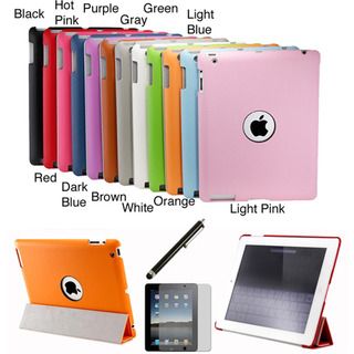 Dual Layer iPad PU Leather Smart Cover with Multi position Support iPad Accessories