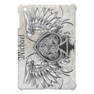 Winged Tattoo Celtic Knot Artistic Case Cover For The iPad Mini