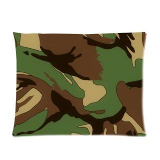 Camouflage American Custom Pillowcase Standard Size 20x26 CP 548  