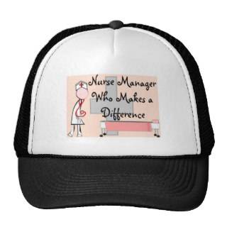 Nurse Manager Who Makes a Difference Gifts Hats