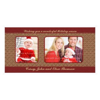 Traditional Christmas Design Picture Card