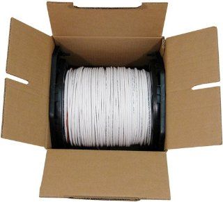 CAT6 UTP PLENUM 23 AWG TEST TO 550 MHZ CABLE 1000FT with BRAKE SYSTEM REEL IN BOX WHITE Computers & Accessories